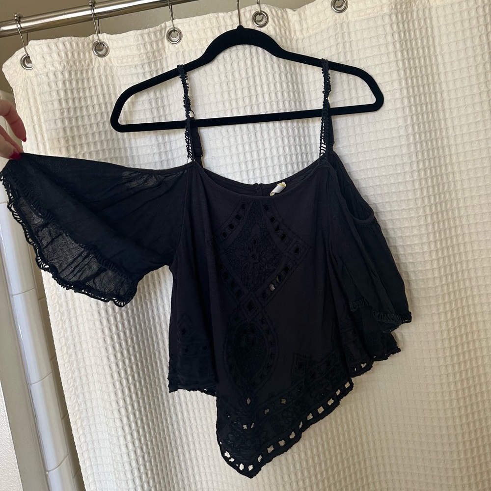 Free People off shoulder top.